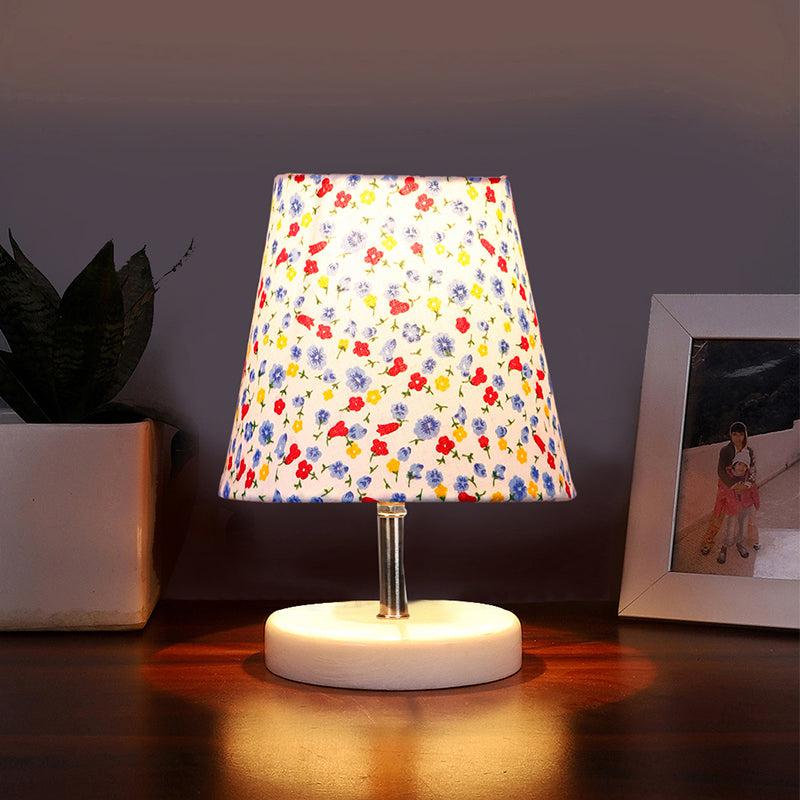 Vero Color Splash Fabric Table Lamp - Multicolor