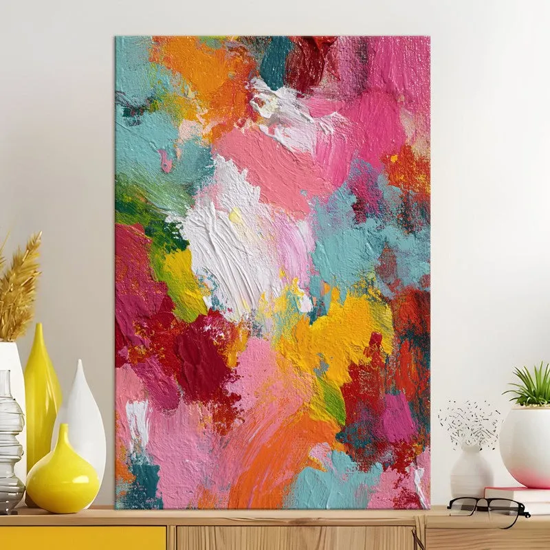 Fragmenta Bold Abstract Canvas Wall Art media 5