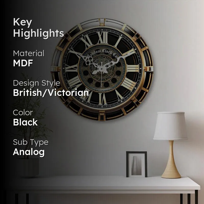 Pyper Retro 3D Printed MDF Wall Clock media 2
