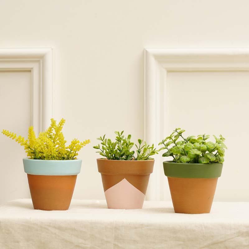 Pastel Mimic Planters - Set Of Three image 3