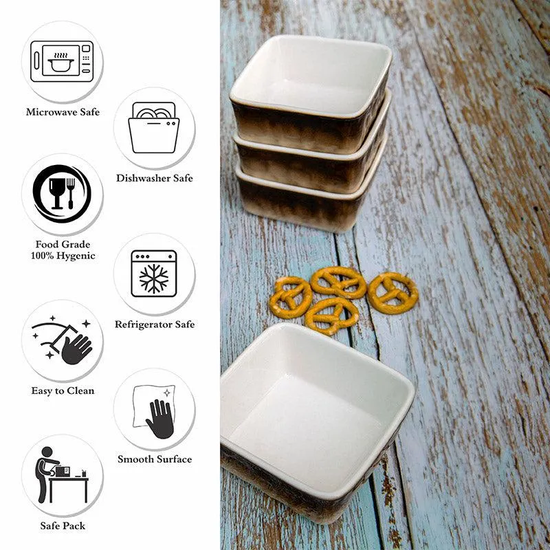 Alora Snack Bowl (160 ML) - Set Of Six media 3