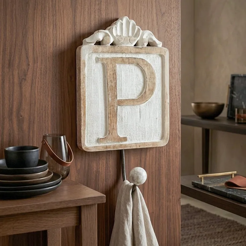 (P) Letter Wall Hook media 4