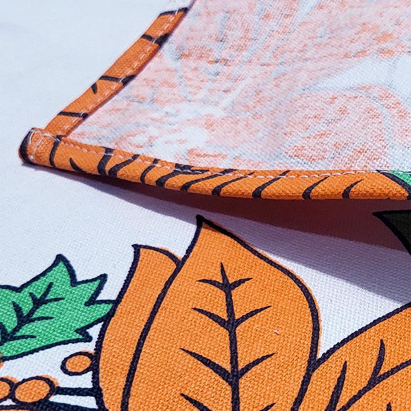 Acora Floral Placemat (Orange) - Set of Six media 4