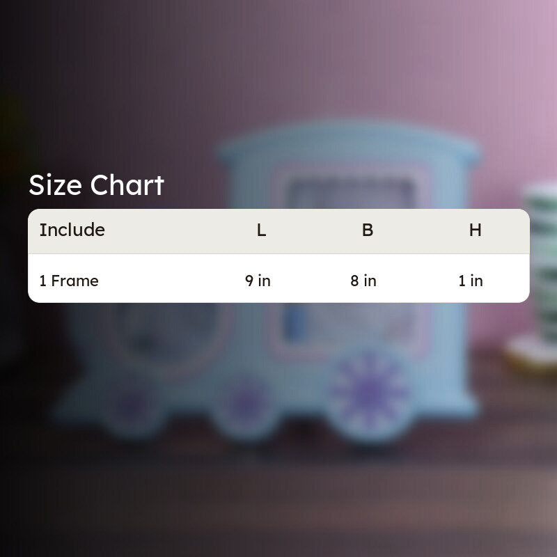 Toy Rail Photo Frame - Blue media 6