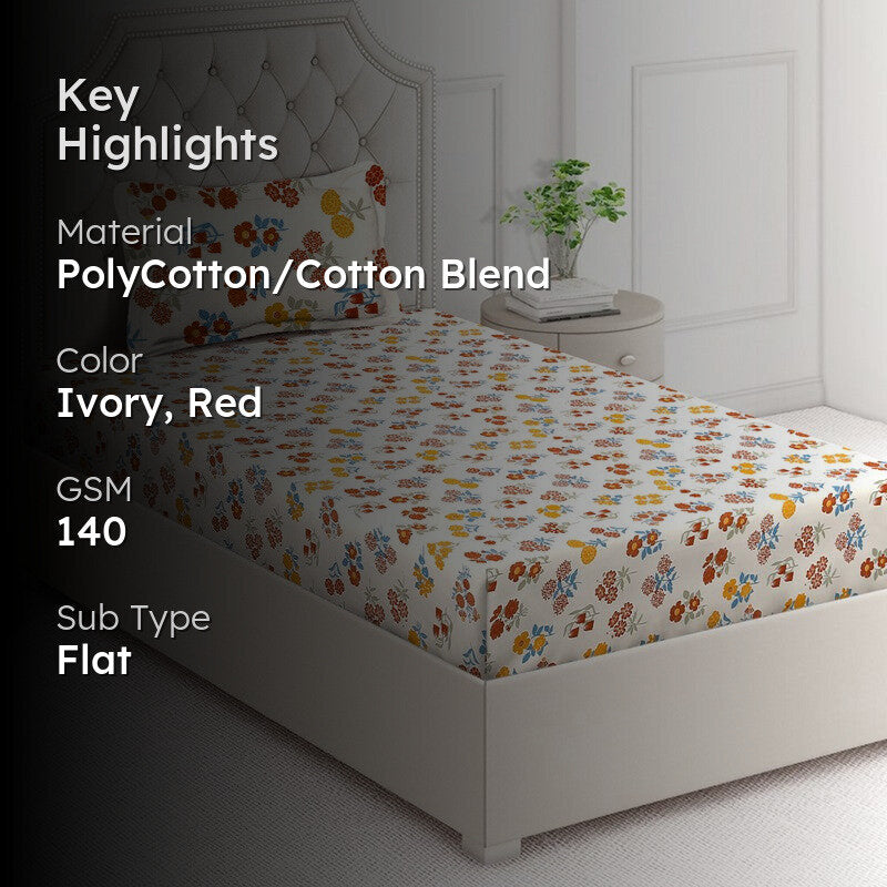 Virelle Bedsheet - 140 GSM media 2