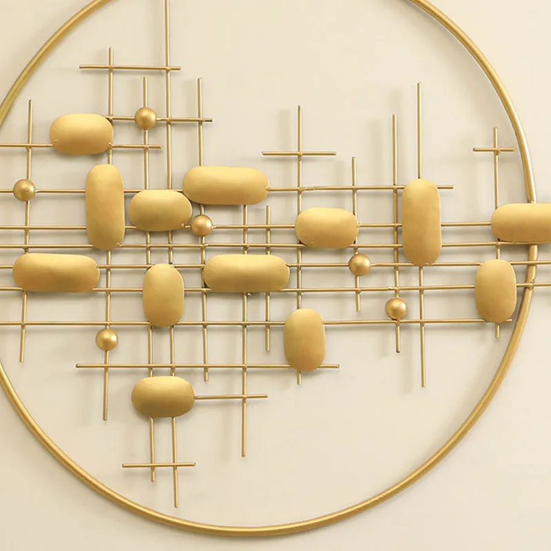 Linear Orbit Metal Wall Accent media 4