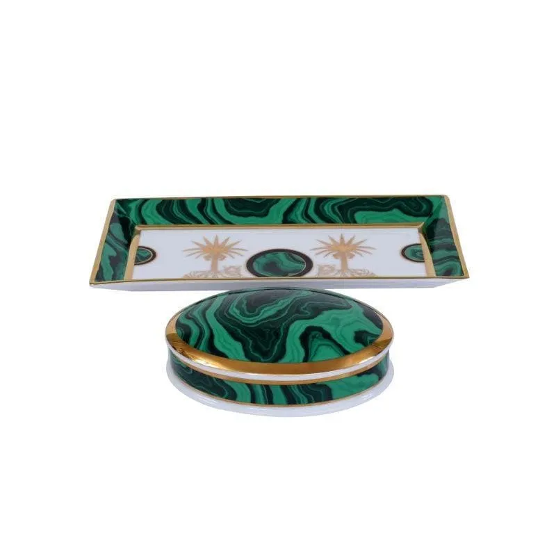 Aisling Trinket Tray with Box Snack Set media 4