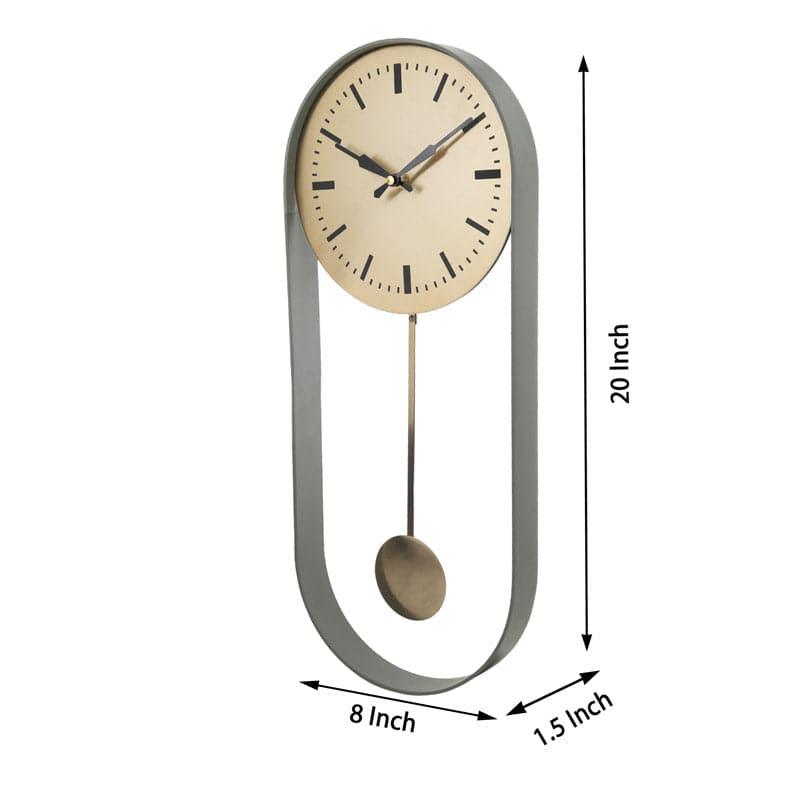 Rectoval Wall Clock - Silver media 5