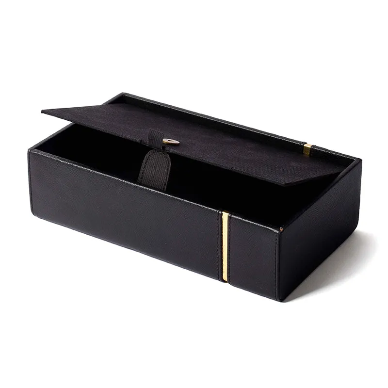 Ceastra Faux Leather Tissue Holder - Black media 6