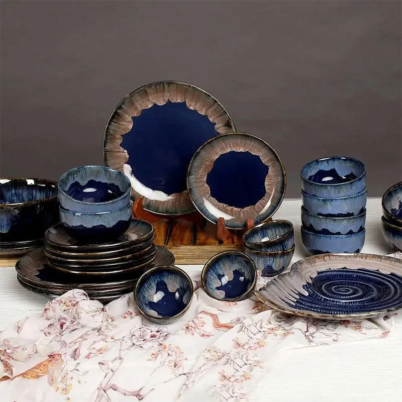 Halmi Handmade Dinner Set - 28 Piece Set media 1