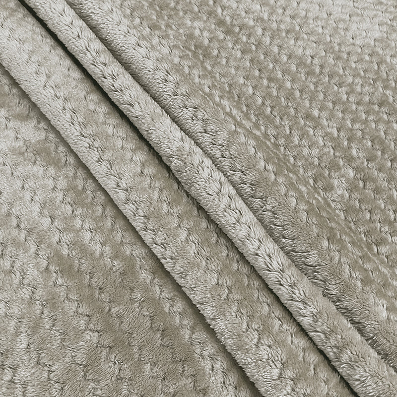 Swayam Seda Mink Blanket (Beige) - 240 GSM media 4