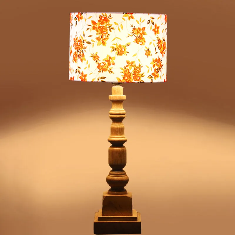 Fleur Arbor Wooden Table Lamp media 5