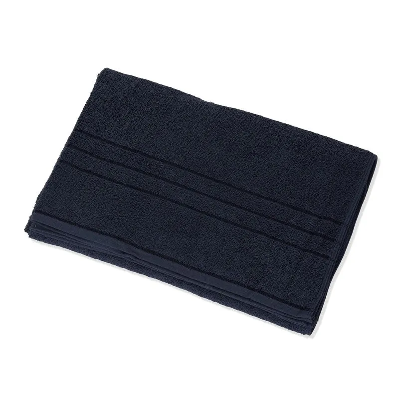 Monte Carlo Clean Wrap Pure Cotton Bath Towel - Navy Blue media 4