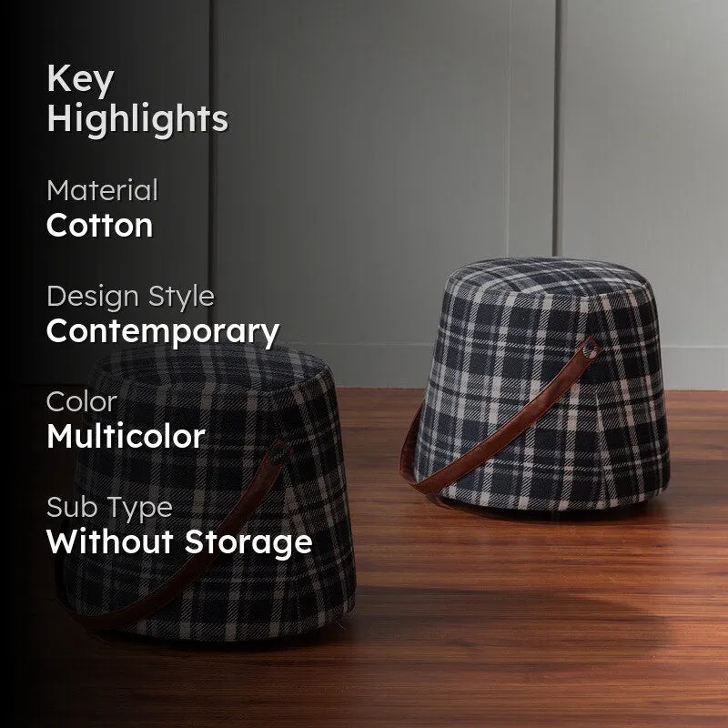 Cozy Form Pouffe (Multicolor) - Set Of Two media 2