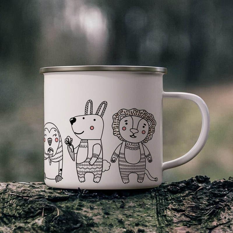 Jungle Party Jam Stainless Steel Coffee Mug (330 mL) media 4