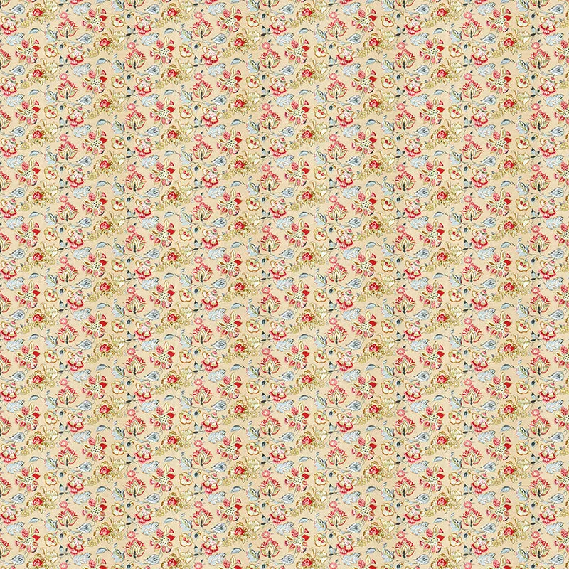 Dashiki Floral Cotton Bedsheet (Yellow) - 160 TC media 4