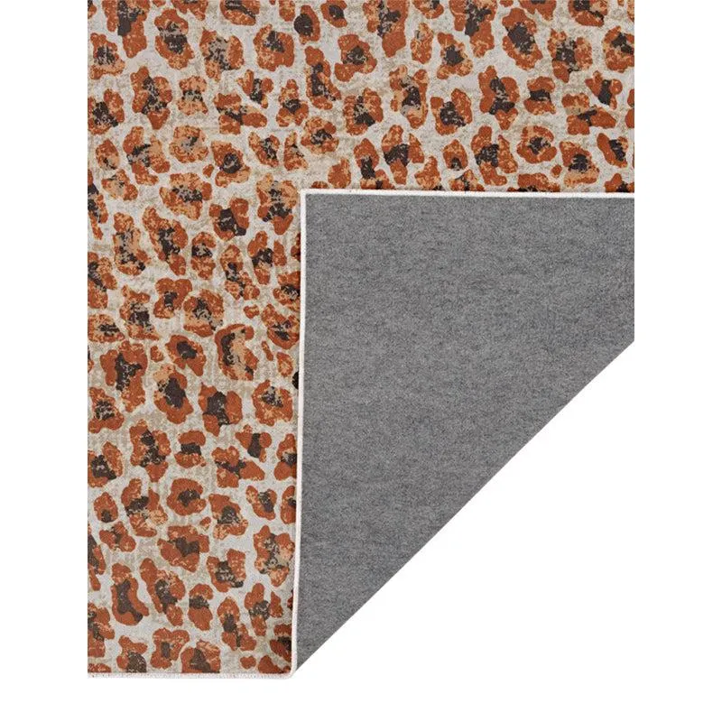 Leoperd Loom Carpet - Brown media 7