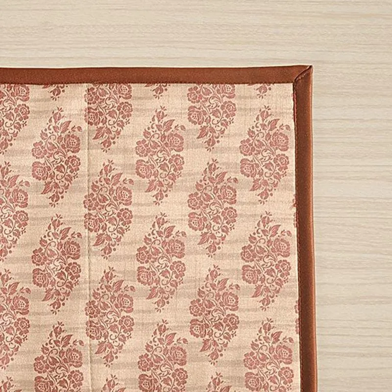 Swayam Beige Indie Printed Placemats - Set Of Two media 3