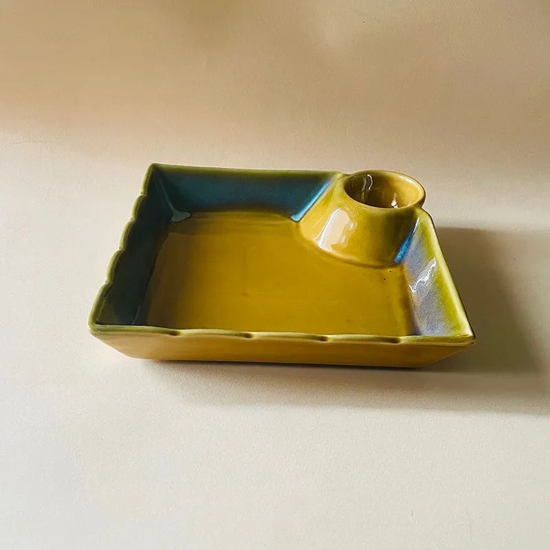 ModiSquare Ceramic Chip & Dip Platter media 7