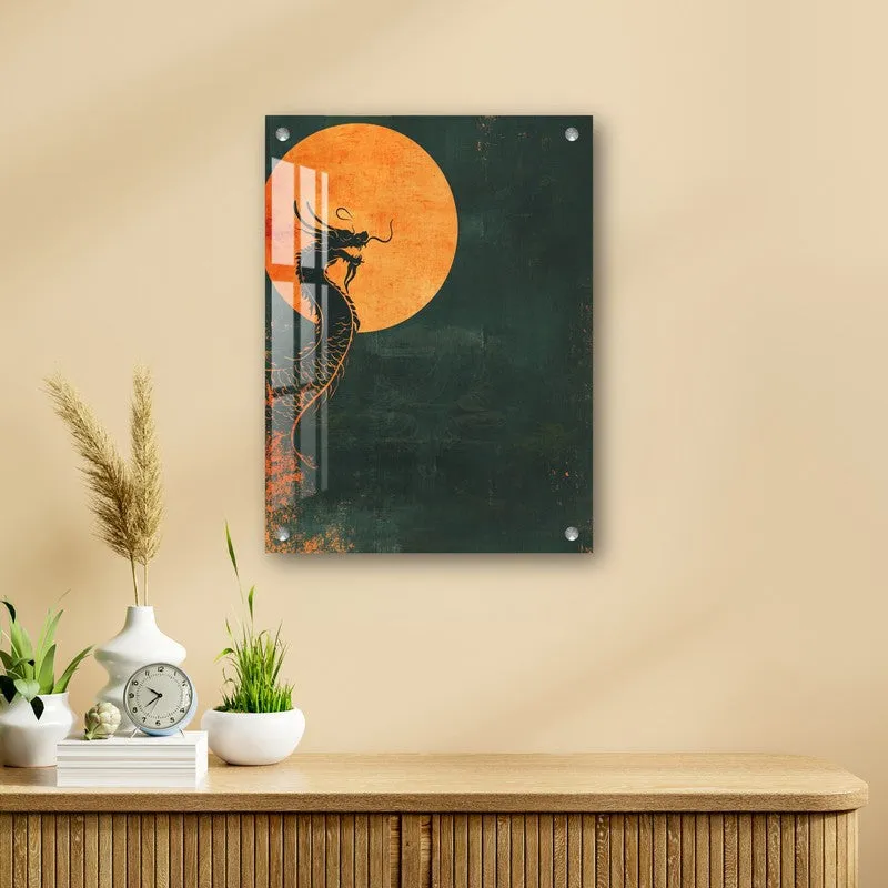 Dragon Majesty Acrylic Wall Art media 4