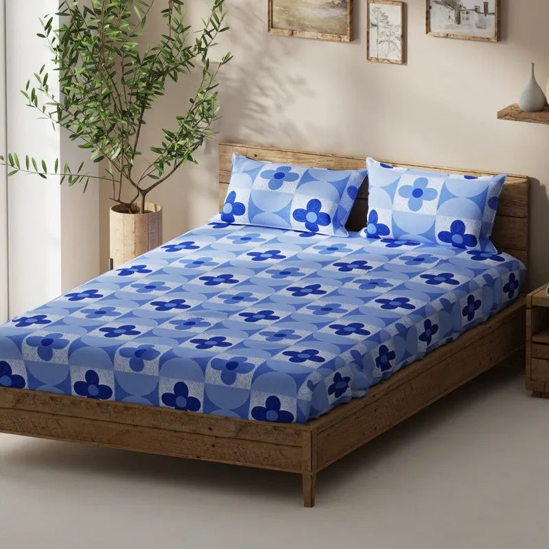 Prycon Bedsheet (Blue) - 115 GSM media 1