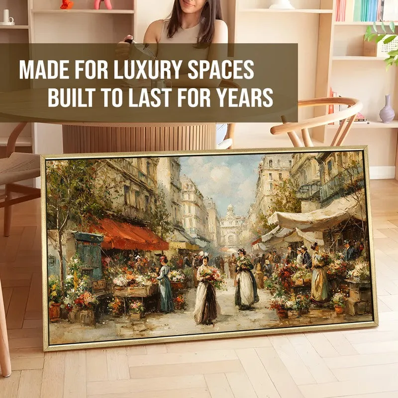 Rustic European Market Day Glow Wall Art media 5