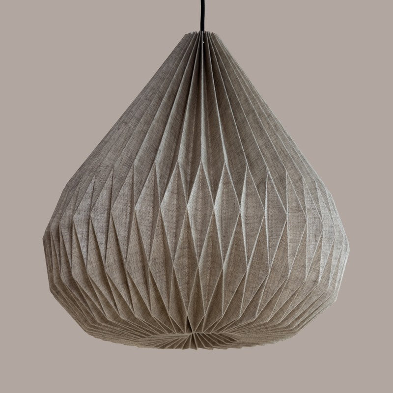Fig Living Dome Pendant Fabric Ceiling Lamp - Ivory media 6