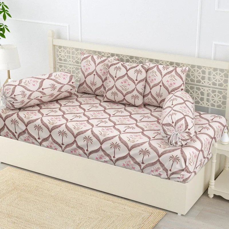 Zerina Ethnic Cotton Diwan Set - Six Piece Set media 3