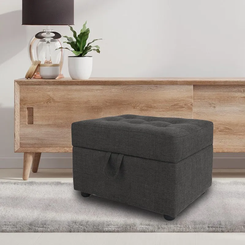 Virexo Comza Ottoman - Grey media 5