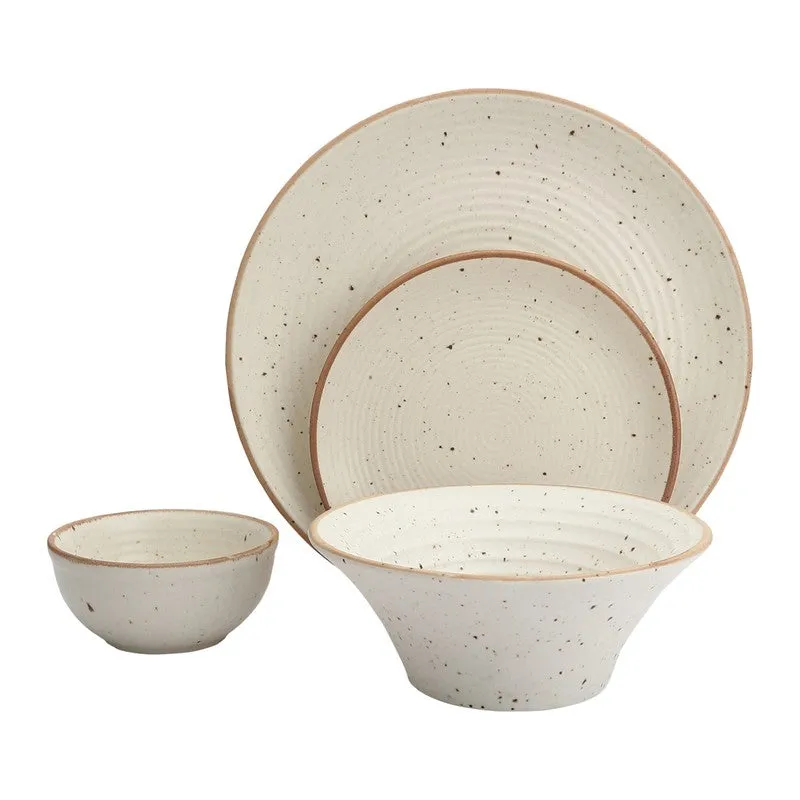Rustline Stoneware Dinner Set - 14 Piece Set media 5