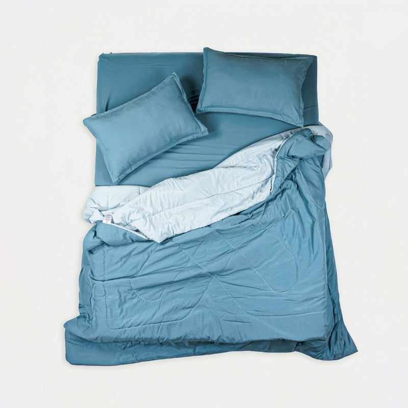 Lush Slumber Reversible Comforter (Blue)  90 GSM media 6