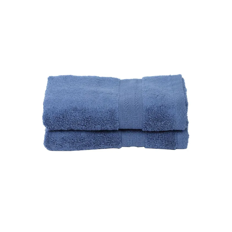 Miorah Hand Towel (Blue) - Set Of Two media 5