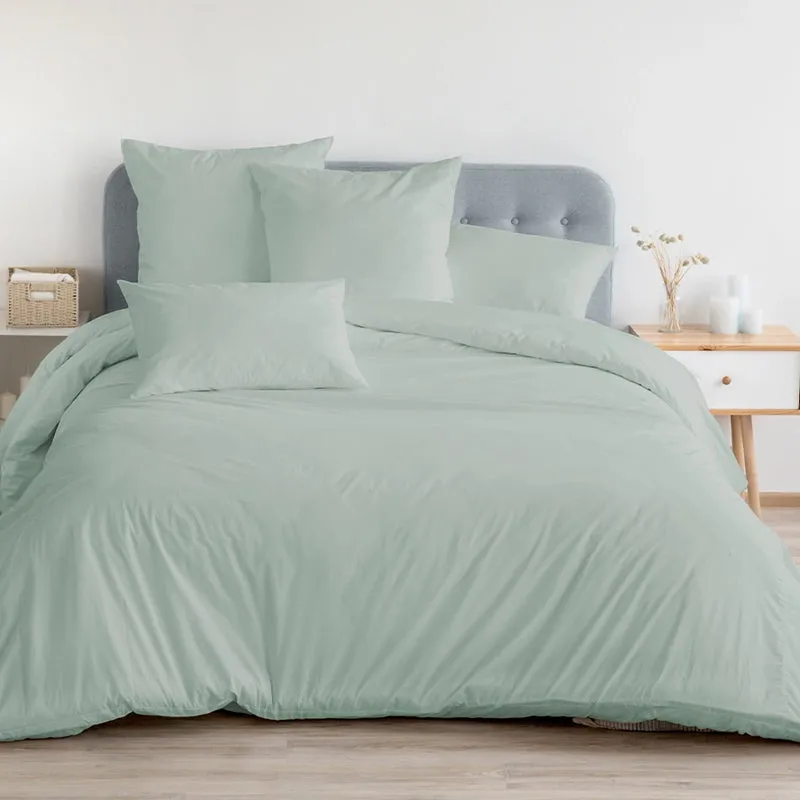 Maison Cotton Duvet Cover (Sage) - 200 TC - 10