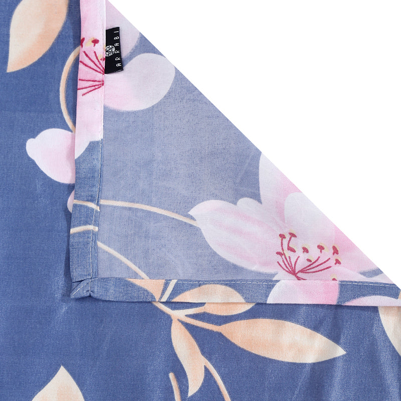 Lilac Meadows Floral Bedsheet - 130 GSM media 7