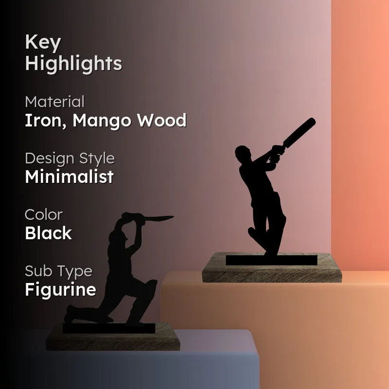 Cricket Duo I Showpiece - Set Of Two media 2