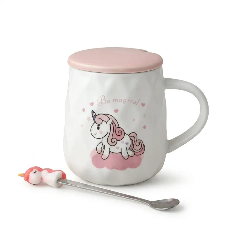 Unicorn Stroll Ceramic Coffee Mug (350 mL) media 5