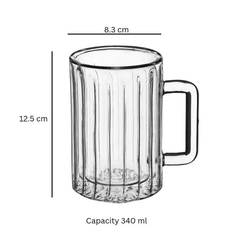Frost Frosted Beer Glasses - 340 ML media 4