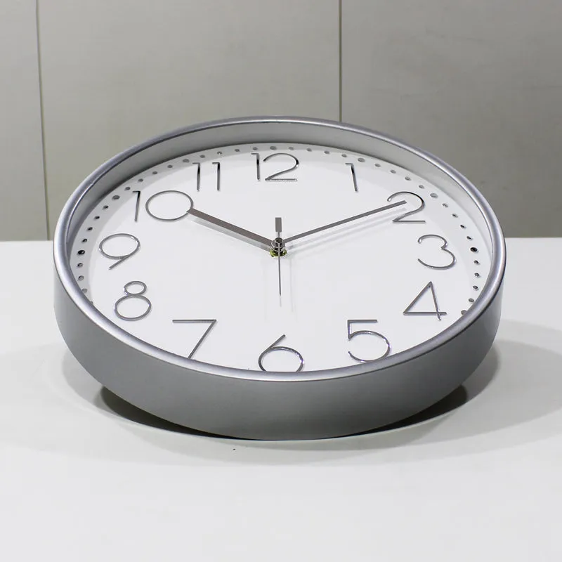 Tynox Analog Wall Clock - Grey, White media 4