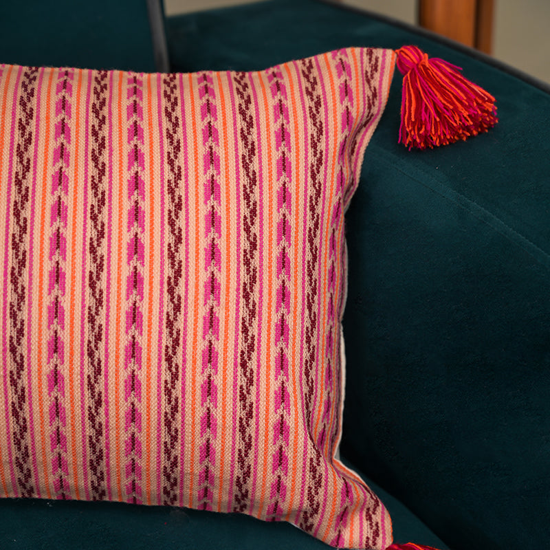 Loom Lina Cotton Cushion Cover media 4