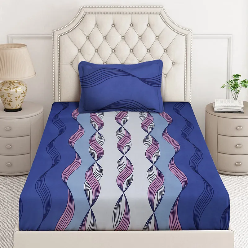 Illusive Threads Abstract Bedsheet - 130 GSM media 3