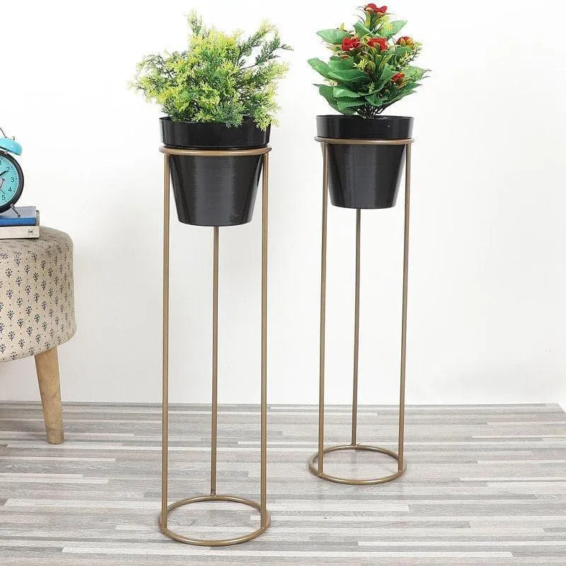 Finassa Floor Planter - Set Of Two media 1