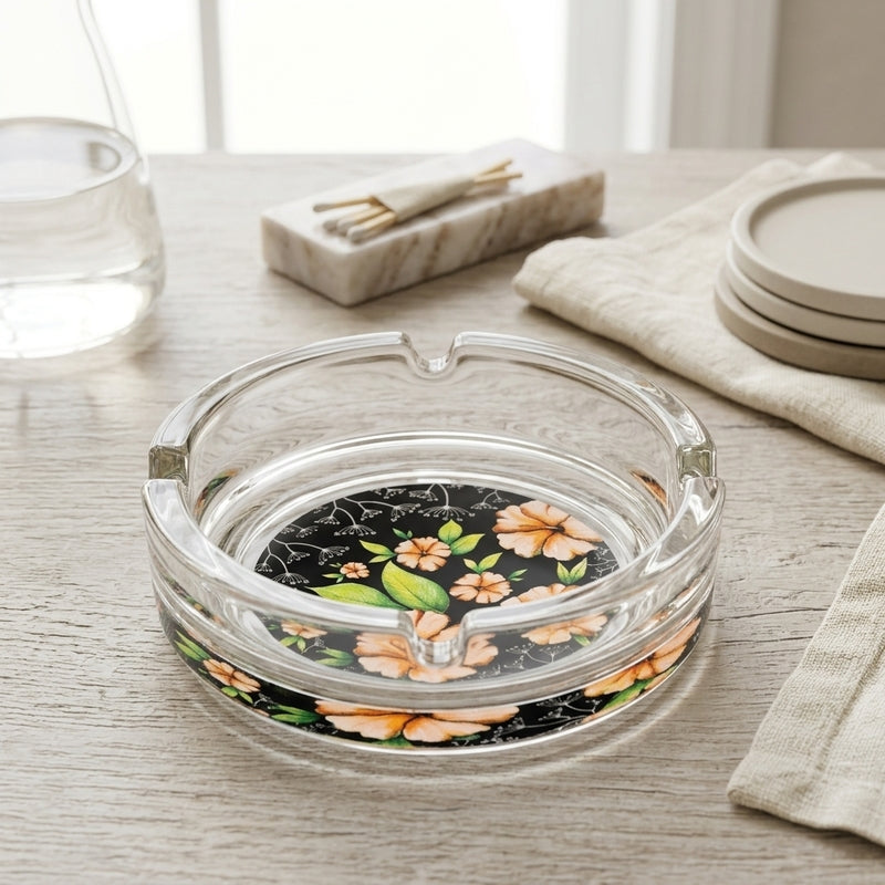 Floral Fancy Ashtray
