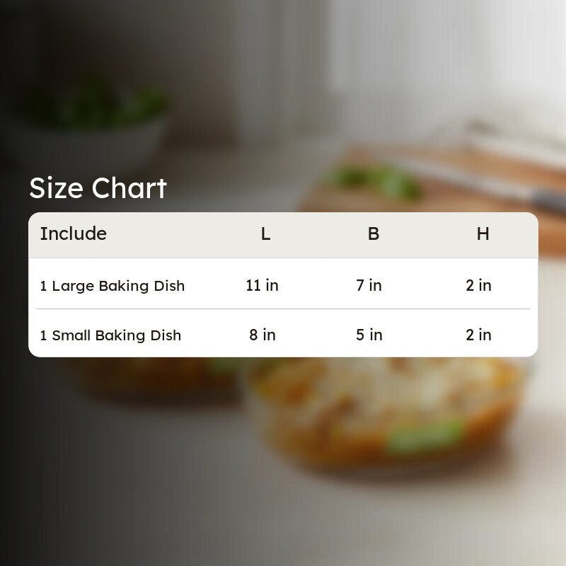 Flame Glass Baking Dish - Set Of Two media 11