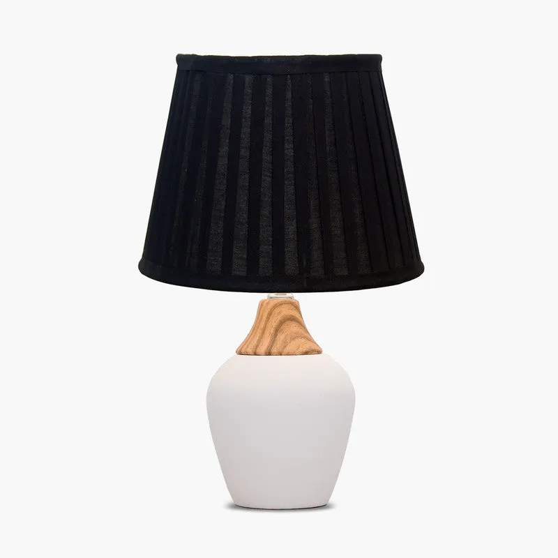 SpectraGlow Dynamic Ceramic Table Lamp - Black media 4