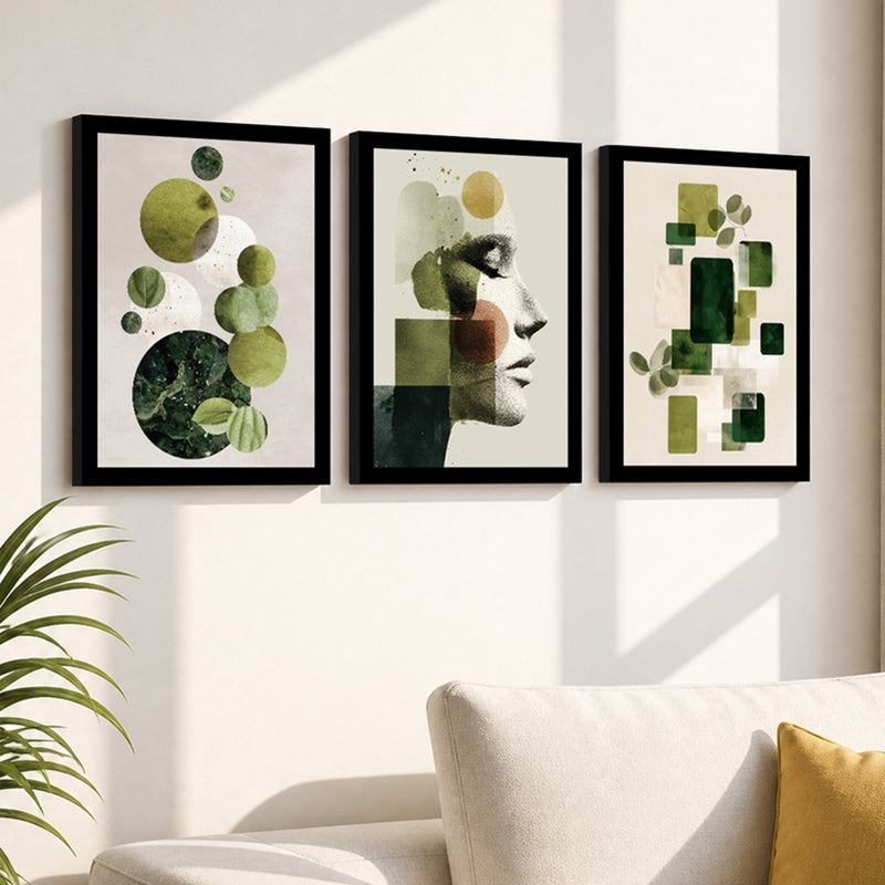 Nature Within Modern Wall Art - Set Of Three