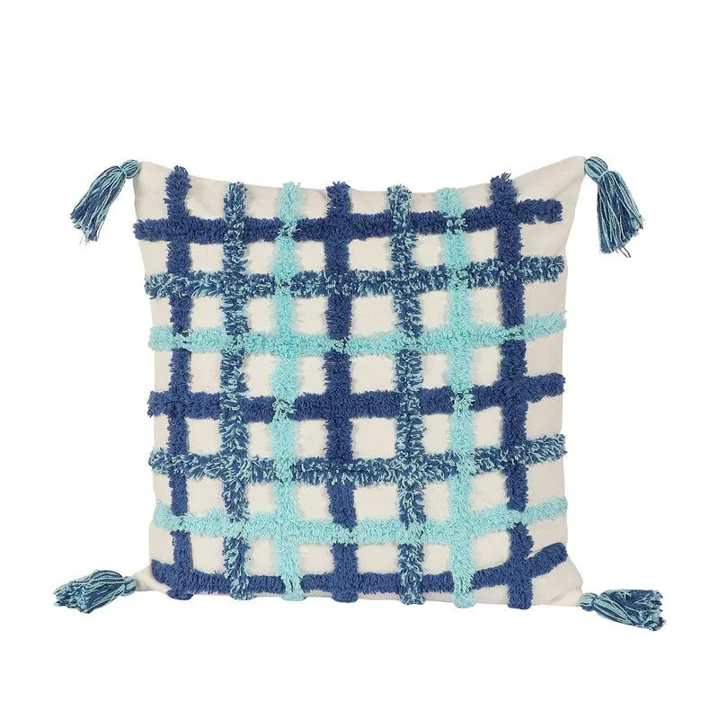 Grid Sea Tufted Cushion Cover media 3
