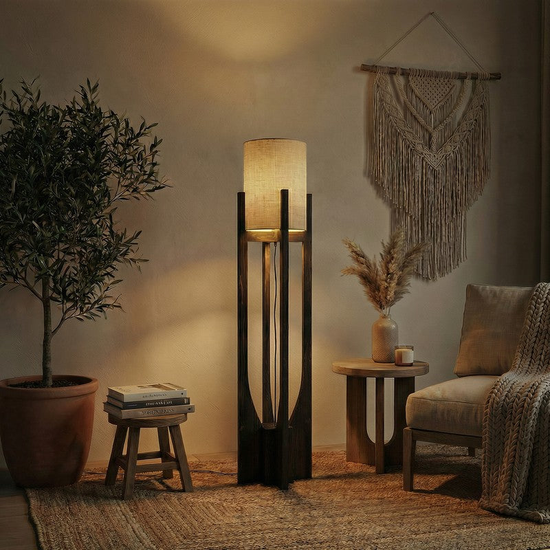 Juanita Wooden Floor Lamp media 3