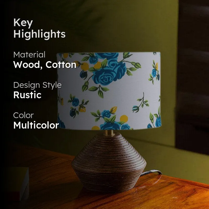 Alba Yami Wooden Table Lamp - Multicolor media 2