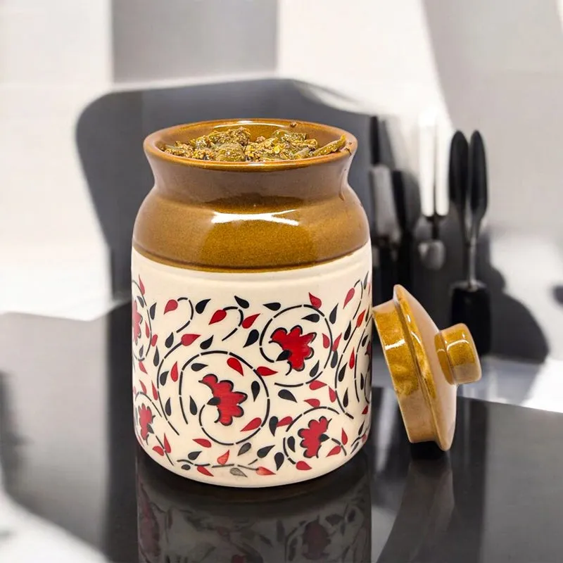 Bharni I Ceramic Jar - 1 L media 4