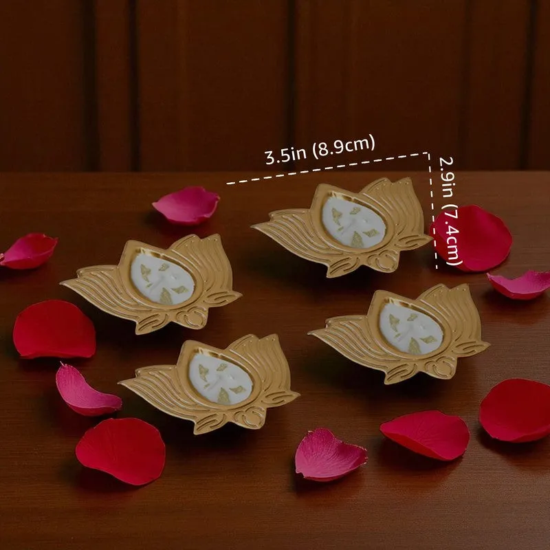 Velune Lotus Candle - Set Of Four media 8